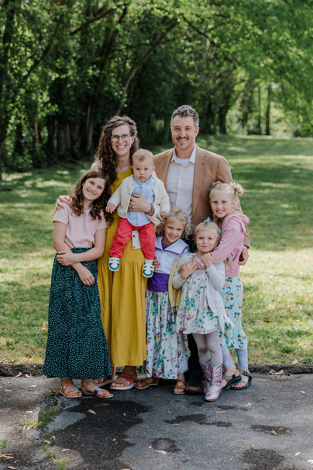 Nyk Huber and family
